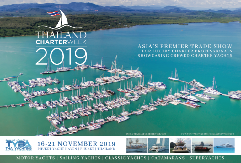 Thailand Charter Week 16th to the 21st of November 2019